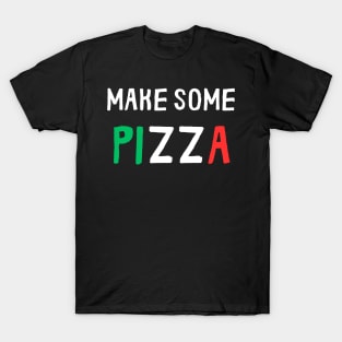 make some pizza italian flag T-Shirt